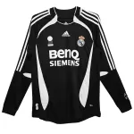 Retro Real Madrid Away Long Sleeve Jersey 2006/07 - minejerseys