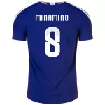 Minamino #8 Japan Home Match Jersey Player Version World Cup 2026 - minejerseys