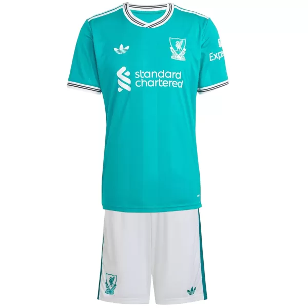 Kids Liverpool Third Jersey Kit 2025/26 - minejerseys