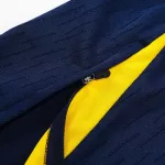 Kids Barcelona Zipper Sweatshirt Kit(Top+Pants) Colorful 2025/26 - minejerseys