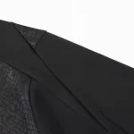 Barcelona Zipper Sweatshirt Kit(Top+Pants) Black 2025/26 - minejerseys