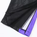 Barcelona Zipper Sweatshirt Kit(Top+Pants) Black 2025/26 - minejerseys