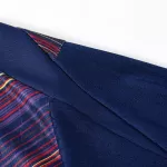 Barcelona Zipper Sweatshirt Kit(Top+Pants) Colorful 2025/26 - minejerseys