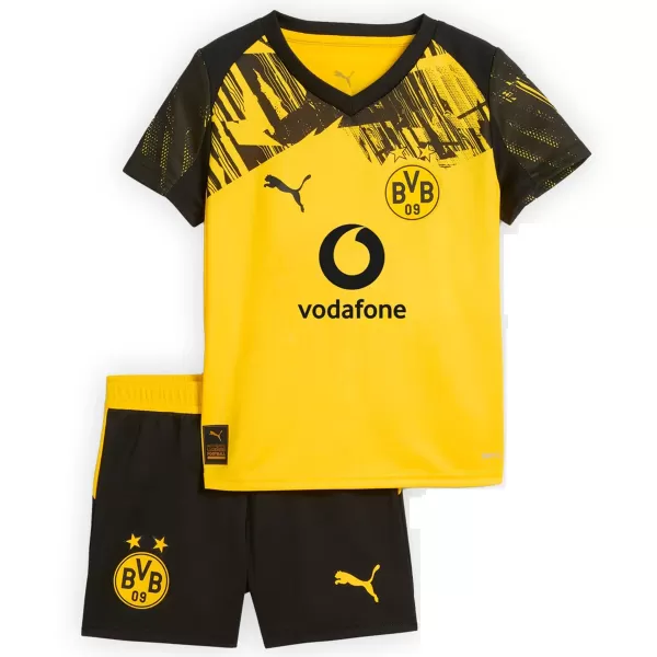 Kids Borussia Dortmund Home Jersey Kit 2025/26 - minejerseys
