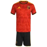 Kids Belgium Home Jersey Kit World Cup 2026 - minejerseys