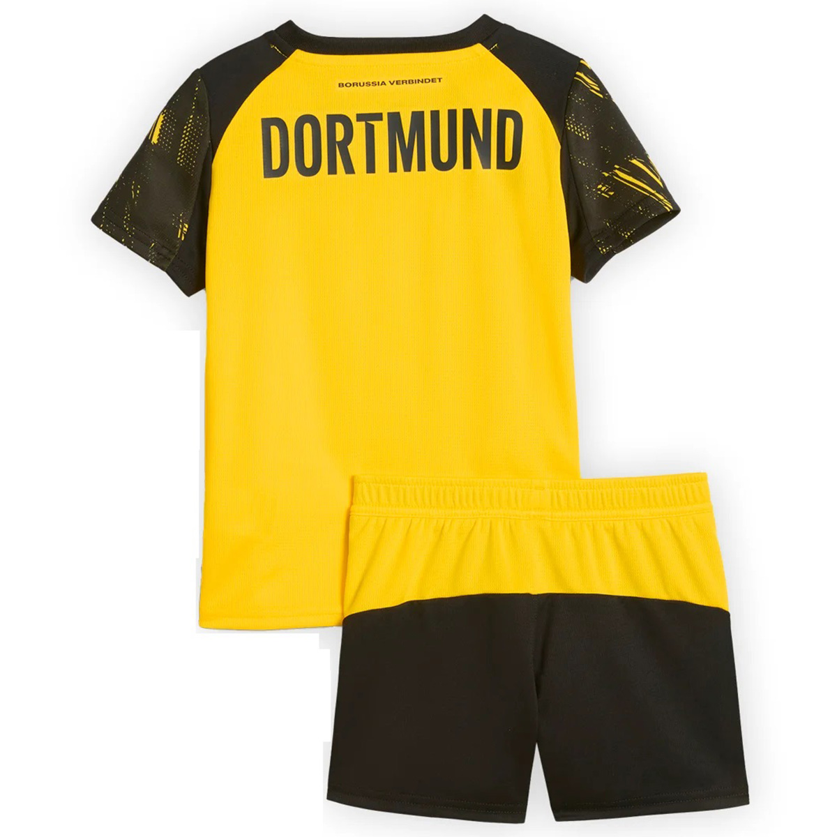 Kids Borussia Dortmund Home Jersey Kit 2025/26
