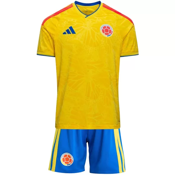 Kids Colombia Home Jersey Kit World Cup 2026 - minejerseys