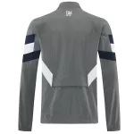 Real Madrid Windbreaker Jacket Gray 2025/26 - minejerseys