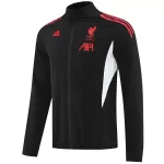 Liverpool Windbreaker Jacket Black 2025/26 - minejerseys