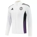 Manchester United Windbreaker Jacket White 2025/26 - minejerseys