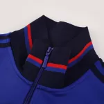 Olympique Lyonnais Anthem Jacket Blue 2025/26 - minejerseys