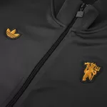 Manchester United Anthem Jacket Black 2025/26 - minejerseys