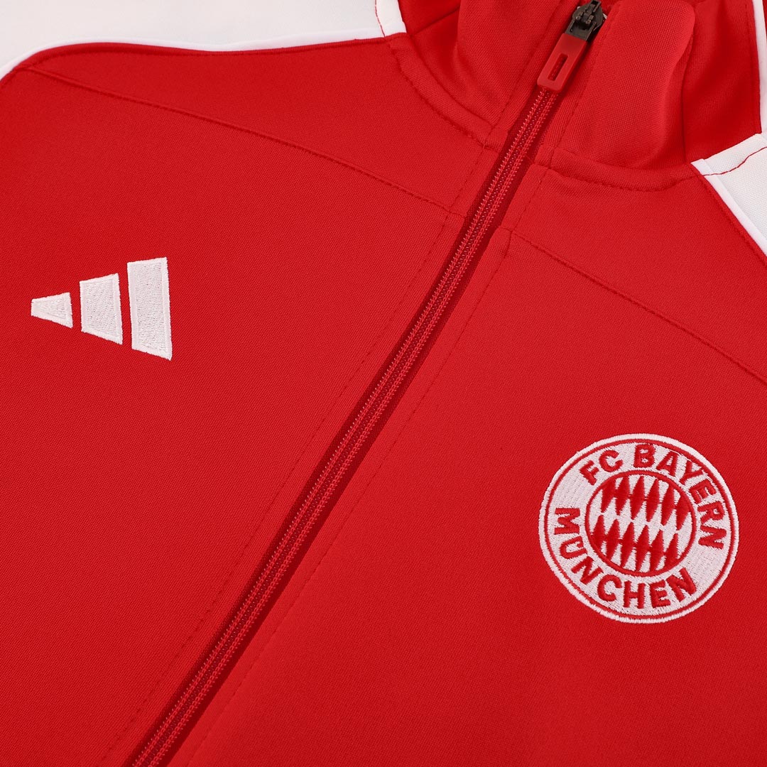 Bayern Munich Anthem Jacket Red 2025/26 Bayern Munich Anthem Jacket Red 2025/26