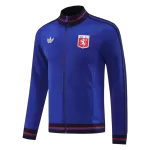 Olympique Lyonnais Anthem Jacket Blue 2025/26 - minejerseys