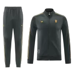Manchester United Training Tracksuit Kit(Jacket+Pants) Black 2025/26 - minejerseys