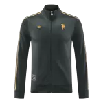 Manchester United Training Tracksuit Kit(Jacket+Pants) Black 2025/26 - minejerseys