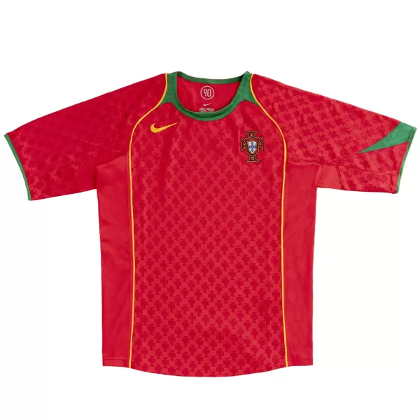 Retro Portugal Home Jersey Euro Cup 2004 - minejerseys