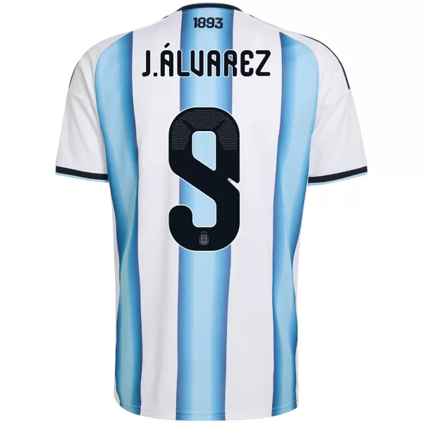 J.ÁLVAREZ #9 Argentina Home Jersey World Cup 2026 - minejerseys