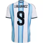 J.ÁLVAREZ #9 Argentina Home Jersey World Cup 2026 - minejerseys
