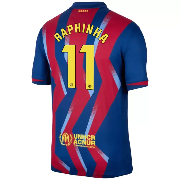 RAPHINHA #11 Barcelona Fourth 'El Clásico' Jersey 2025/26 - minejerseys