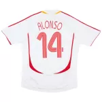 Alonso #14 Retro Spain Away Jersey World Cup 2006 - minejerseys