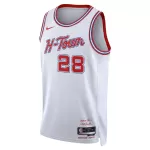 Unisex Houston Rockets Alperen Şengün #28 White Swingman Jersey 2025/26 - City Edition - minejerseys