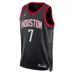 Unisex Houston Rockets Kevin Durant #7 Black Swingman Jersey - Statement Edition - minejerseys