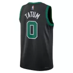 Unisex Boston Celtics Jayson Tatum #0 Black Swingman Jersey - Statement Edition - minejerseys