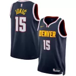 Unisex Denver Nuggets Nikola Jokić #15 Navy Swingman Jersey - Icon Edition - minejerseys
