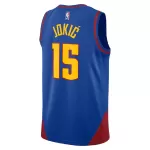 Unisex Denver Nuggets Nikola Jokić #15 Blue Swingman Jersey - Statement Edition - minejerseys