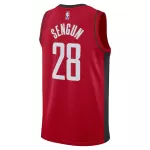 Unisex Houston Rockets Alperen Şengün #28 Red Swingman Jersey - Icon Edition - minejerseys