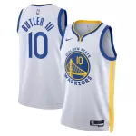 Unisex Golden State Warriors Jimmy Butler #10 White Swingman Jersey - Association Edition - minejerseys