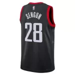 Unisex Houston Rockets Alperen Şengün #28 Black Swingman Jersey - Statement Edition - minejerseys