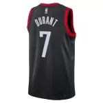 Unisex Houston Rockets Kevin Durant #7 Black Swingman Jersey - Statement Edition - minejerseys
