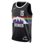 Unisex Denver Nuggets Nikola Jokić #15 Black Swingman Jersey 2025/26 - City Edition - minejerseys