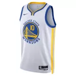 Unisex Golden State Warriors Jimmy Butler #10 White Swingman Jersey - Association Edition - minejerseys