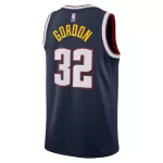 Unisex Denver Nuggets Aaron Gordon #32 Navy Swingman Jersey - Icon Edition - minejerseys