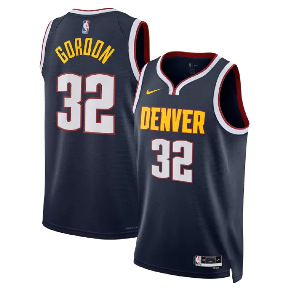 Men's Denver Nuggets Aaron Gordon #32 Navy Swingman Jersey - Icon Edition - minejerseys