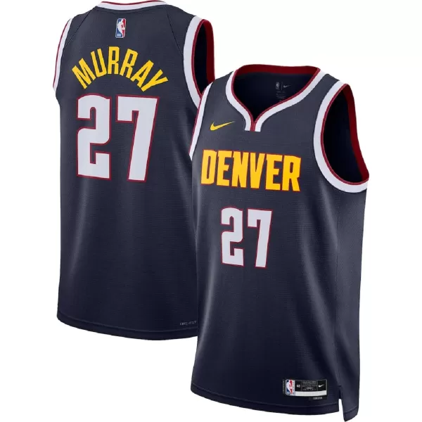 Unisex Denver Nuggets Jamal Murray #27 Navy Swingman Jersey - Icon Edition - minejerseys