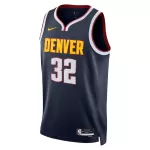 Unisex Denver Nuggets Aaron Gordon #32 Navy Swingman Jersey - Icon Edition - minejerseys