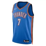 Unisex Oklahoma City Thunder Chet Holmgren #7 Blue Swingman Jersey - Icon Edition - minejerseys