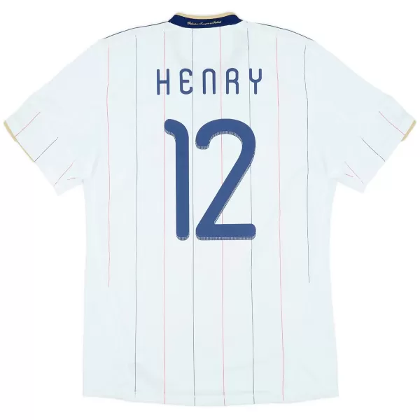 HENRY #12 Retro France Away Jersey World Cup 2010 - minejerseys