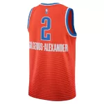 Unisex Oklahoma City Thunder Shai Gilgeous-Alexander #2 Red Swingman Jersey - Statement Edition - minejerseys