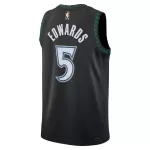 Unisex Minnesota Timberwolves Anthony Edwards #5 Black Swingman Jersey - Classic Edition - minejerseys