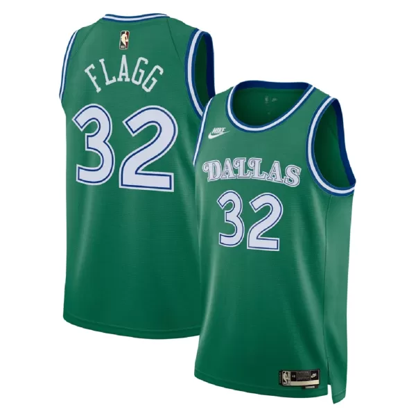 Men's Dallas Mavericks Cooper Flagg #32 Green Swingman Jersey - Classic Edition - minejerseys