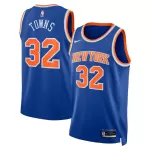 Unisex New York Knicks Karl-Anthony Towns #32 Blue Swingman Jersey - Icon Edition - minejerseys