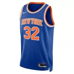 Unisex New York Knicks Karl-Anthony Towns #32 Blue Swingman Jersey - Icon Edition - minejerseys