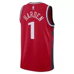 Unisex Los Angeles Clippers James Harden #1 Red Swingman Jersey - Statement Edition - minejerseys