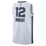 Men's Memphis Grizzlies Grizzlies Ja Morant #12 White Swingman Jersey - Association Edition - minejerseys