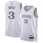 Men's Dallas Mavericks Anthony Davis #3 White Swingman Jersey - City Edition - minejerseys